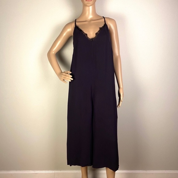 NEW FRENCH CONNECTION CULOTTE JUMPSUIT - Picture 2 of 11